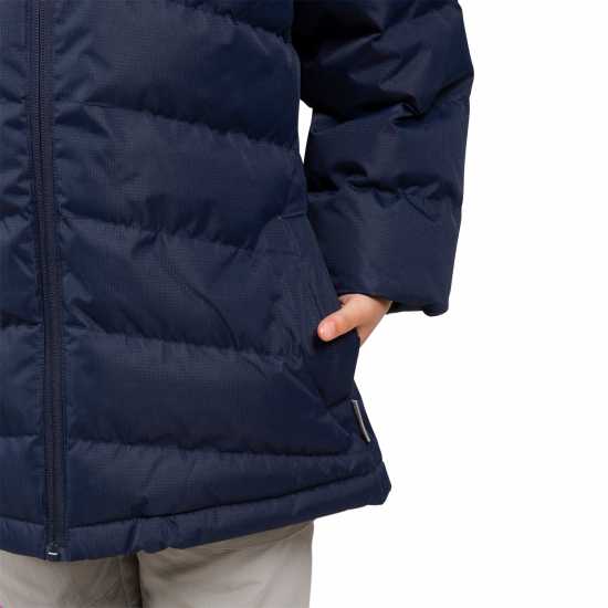 Trespass Ватирано Яке Amira Padded Jacket Childrens Морска синьо Trespass Ватирано Яке Amira Padded Jacket Childrens Морска синьо