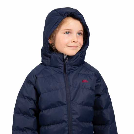 Trespass Ватирано Яке Amira Padded Jacket Childrens Морска синьо Trespass Ватирано Яке Amira Padded Jacket Childrens Морска синьо
