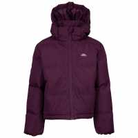 Trespass Missie Insulated Puffer Jacket Силно лилаво 