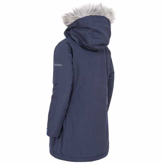 Trespass Fame Waterproof Parka Juniors Морска синьо 
