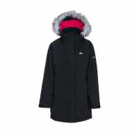 Trespass Fame Waterproof Parka Juniors Черно 