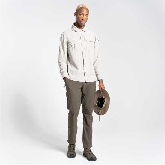 Мъжки ризи Craghoppers Crag Nl Adv Ls Shirt Sn99 Пергамент Craghoppers Crag Nl Adv Ls Shirt Sn99 Пергамент Мъжки ризи