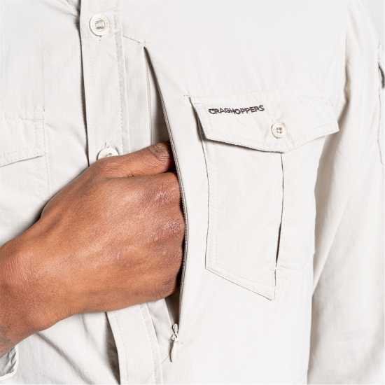 Мъжки ризи Craghoppers Crag Nl Adv Ls Shirt Sn99 Пергамент Craghoppers Crag Nl Adv Ls Shirt Sn99 Пергамент Мъжки ризи