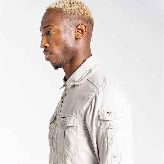 Мъжки ризи Craghoppers Crag Nl Adv Ls Shirt Sn99 Пергамент Craghoppers Crag Nl Adv Ls Shirt Sn99 Пергамент Мъжки ризи