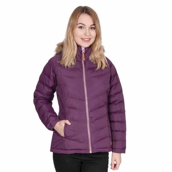 Tresspass Trespass Padded Insulated Parka Силно лилаво Tresspass Trespass Padded Insulated Parka Силно лилаво