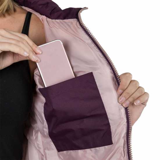 Tresspass Trespass Padded Insulated Parka Силно лилаво Tresspass Trespass Padded Insulated Parka Силно лилаво