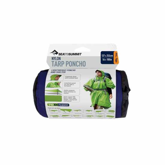 Мъжко водонепромокаемо облекло Sea To Summit Sum Tarp Poncho 00 Sea To Summit Sum Tarp Poncho 00 Мъжко водонепромокаемо облекло