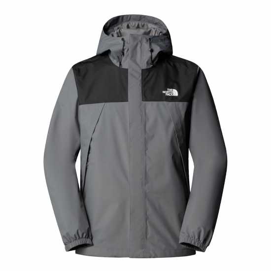 Мъжко Яке The North Face Antora Jacket Mens Димна перла/Черно Мъжко водонепромокаемо облекло