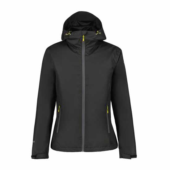 Icepeak Дамско Яке Breckerfeld Waterproof Jacket Womens Черно Мъжко водонепромокаемо облекло