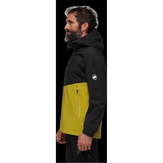 Mammut Alto 3L Jkt Sn09 Черно/Жълто Мъжко водонепромокаемо облекло