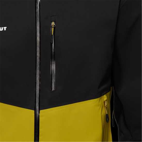 Mammut Alto 3L Jkt Sn09 Черно/Жълто Мъжко водонепромокаемо облекло