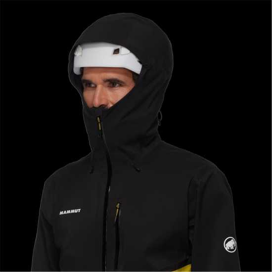 Mammut Alto 3L Jkt Sn09 Черно/Жълто Мъжко водонепромокаемо облекло