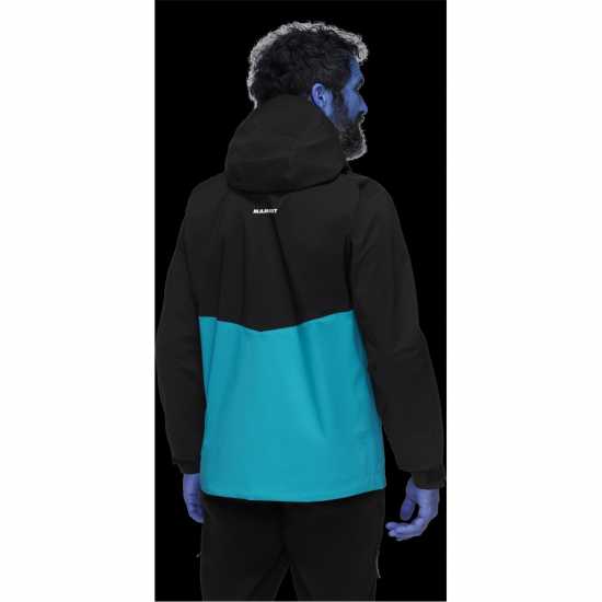 Mammut Alto 3L Jkt Sn09 Черно/Жълто Мъжко водонепромокаемо облекло