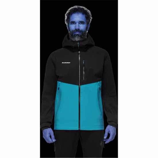 Mammut Alto 3L Jkt Sn09 Черно/Жълто Мъжко водонепромокаемо облекло