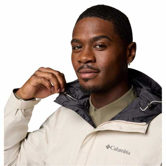 Непромокаемо Яке Columbia Men's Watertight Ii Packable Seam Sealed Waterproof Jacket Beige 