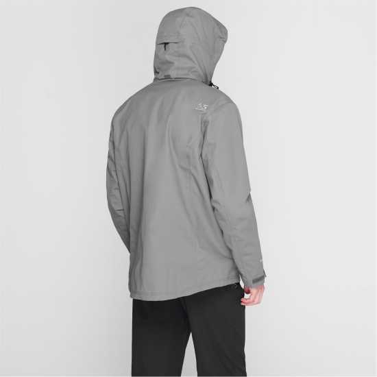 Karrimor Непромокаемо Яке Mens Urban Weathertite 10K Waterproof Long Sleeve Waterproof Jacket Grey 