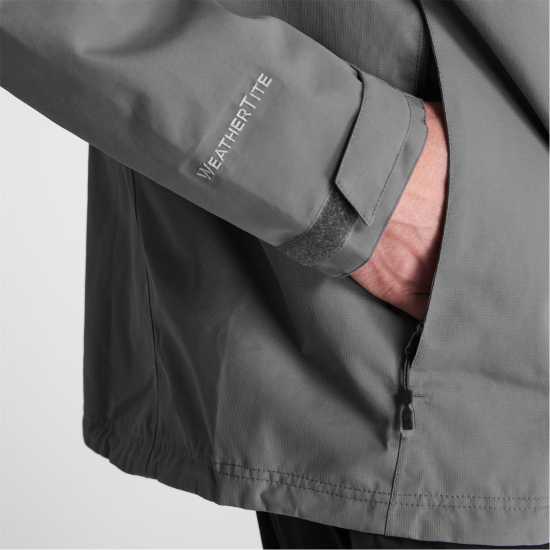 Karrimor Непромокаемо Яке Mens Urban Weathertite 10K Waterproof Long Sleeve Waterproof Jacket Grey 