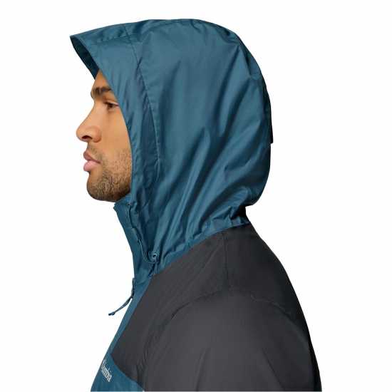 Непромокаемо Яке Columbia Men's Inner Limits Hooded Dwr Waterproof Jacket Blue 