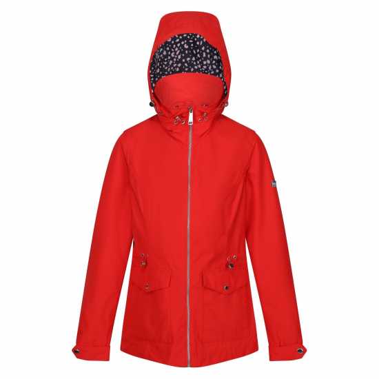 Дамско Яке Regatta Navassa Waterproof Jacket Womens Висок риск Червено Дамски якета и палта