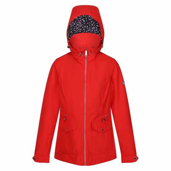 Дамско Яке Regatta Navassa Waterproof Jacket Womens Висок риск Червено Дамски якета и палта