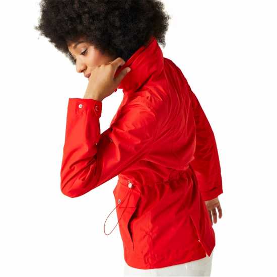 Дамско Яке Regatta Navassa Waterproof Jacket Womens Висок риск Червено Дамски якета и палта