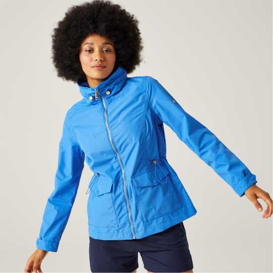 Дамско Яке Regatta Navassa Waterproof Jacket Womens Соник Син Дамски якета и палта