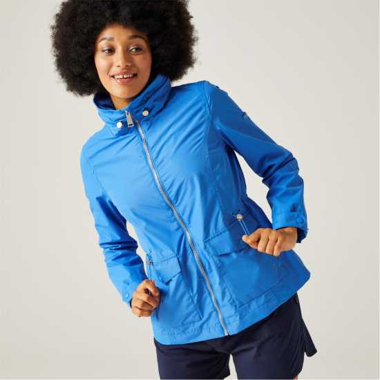 Дамско Яке Regatta Navassa Waterproof Jacket Womens Соник Син Дамски якета и палта