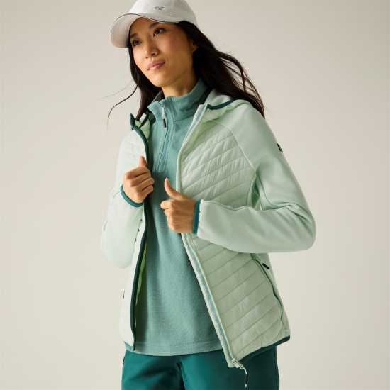 Regatta Women's Andreson Water Resistant Hooded Long Sleeve Insulated Puffer Jacket Regatta Women's Andreson Water Resistant Hooded Long Sleeve Insulated Puffer Jacket