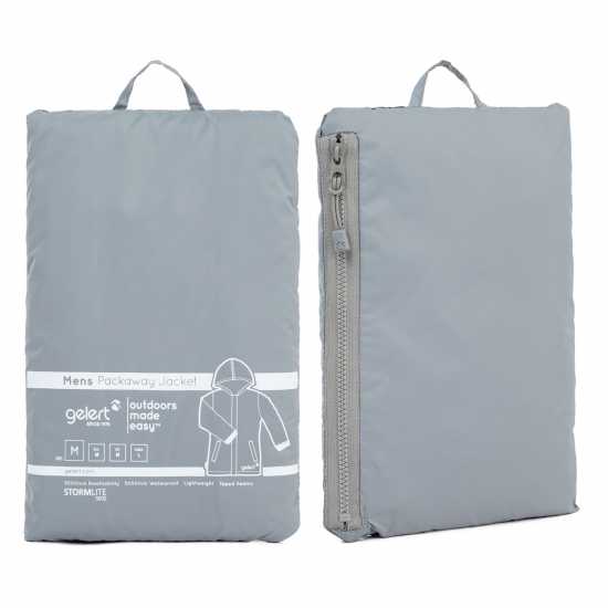 Мъжко водонепромокаемо облекло Gelert Непромокаемо Яке Мъжко Packaway Waterproof Jacket Mens Сиво Gelert Непромокаемо Яке Мъжко Packaway Waterproof Jacket Mens Сиво Мъжко водонепромокаемо облекло
