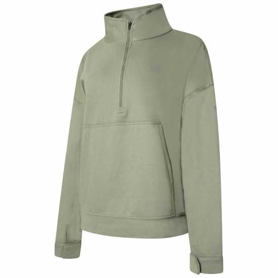 Дамски полар Dare2B Dare 2B 2B Recoup Sweatshirt Quarter Zip Fleece Womens Утино зелено Dare2B Dare 2B 2B Recoup Sweatshirt Quarter Zip Fleece Womens Утино зелено Дамски полар