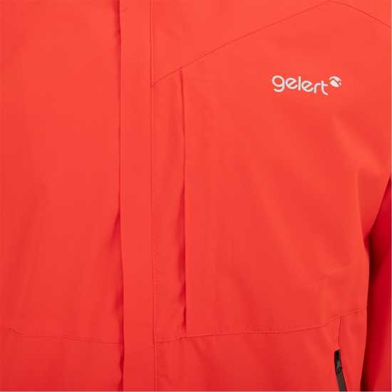 Gelert Непромокаемо Яке Hooded Water Resistant Windproof Waterproof Jacket Червено Gelert Непромокаемо Яке Hooded Water Resistant Windproof Waterproof Jacket Червено