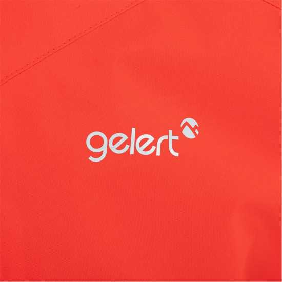 Gelert Непромокаемо Яке Hooded Water Resistant Windproof Waterproof Jacket Червено Gelert Непромокаемо Яке Hooded Water Resistant Windproof Waterproof Jacket Червено