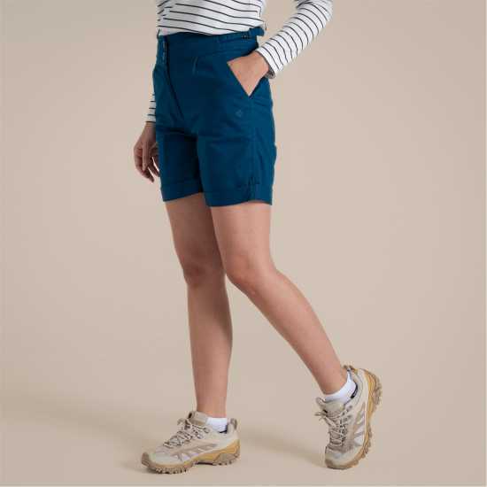 Craghoppers Women's Araby Walking Shorts PoseidonBlue 
