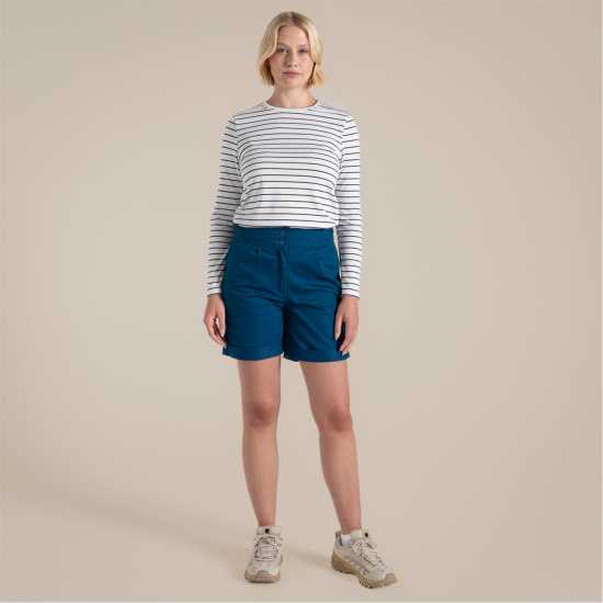 Craghoppers Women's Araby Walking Shorts PoseidonBlue 