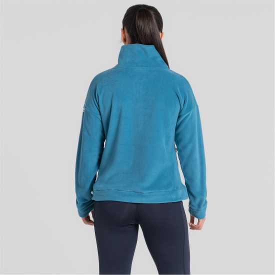 Craghoppers Women's Crag Caprice Quarter Zip Fleece Tay Blue Craghoppers Women's Crag Caprice Quarter Zip Fleece Tay Blue