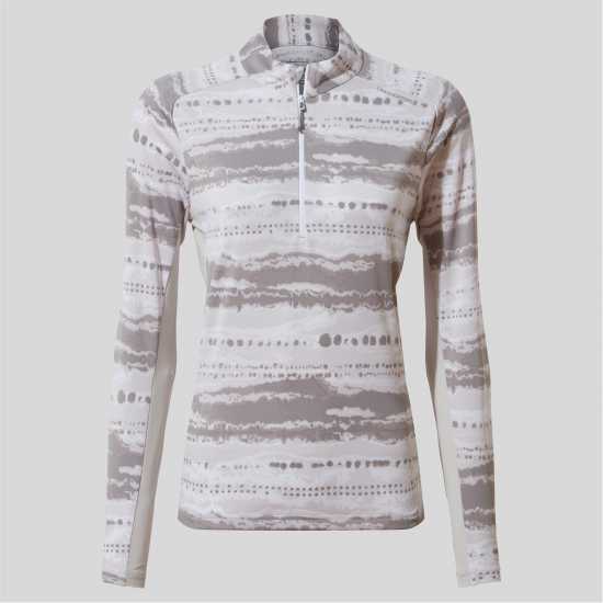 Дамски полар Craghoppers Crag Dynamic Hz Top Ld99 Лунно сив PT Craghoppers Crag Dynamic Hz Top Ld99 Лунно сив PT Дамски полар