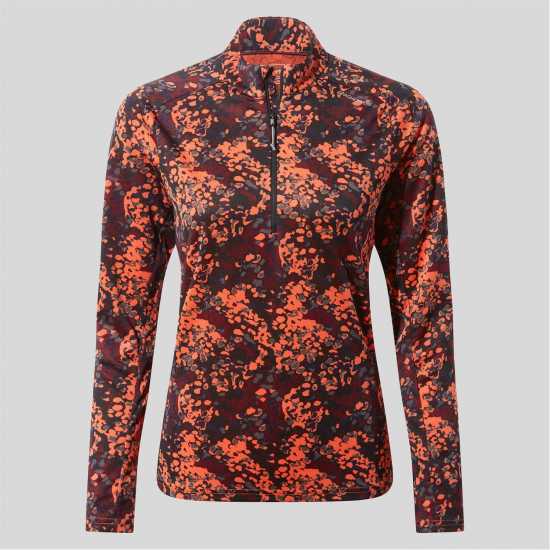 Дамски полар Craghoppers Crag Dynamic Hz Top Ld99 Розов коралов принт Craghoppers Crag Dynamic Hz Top Ld99 Розов коралов принт Дамски полар