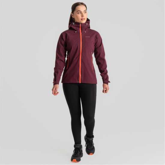 Craghoppers Непромокаемо Яке Women's Crag Dynamic Pro Waterproof Jacket Дълбок фиолетов Craghoppers Непромокаемо Яке Women's Crag Dynamic Pro Waterproof Jacket Дълбок фиолетов