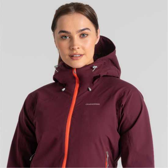 Craghoppers Непромокаемо Яке Women's Crag Dynamic Pro Waterproof Jacket Дълбок фиолетов Craghoppers Непромокаемо Яке Women's Crag Dynamic Pro Waterproof Jacket Дълбок фиолетов