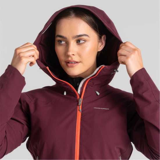 Craghoppers Непромокаемо Яке Women's Crag Dynamic Pro Waterproof Jacket Дълбок фиолетов Craghoppers Непромокаемо Яке Women's Crag Dynamic Pro Waterproof Jacket Дълбок фиолетов