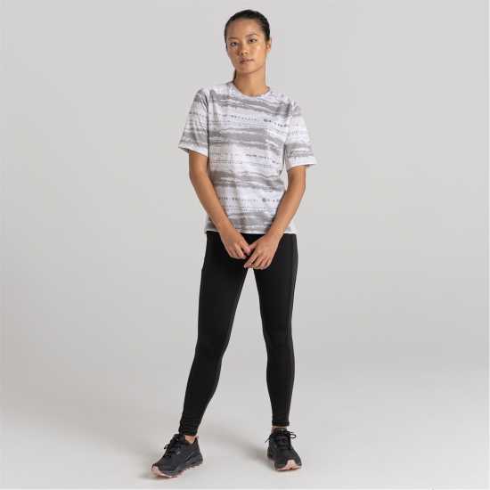 Craghoppers Crag Dynamic Pro Ss Ld99 Лунно сив PT Дамски ризи и тениски