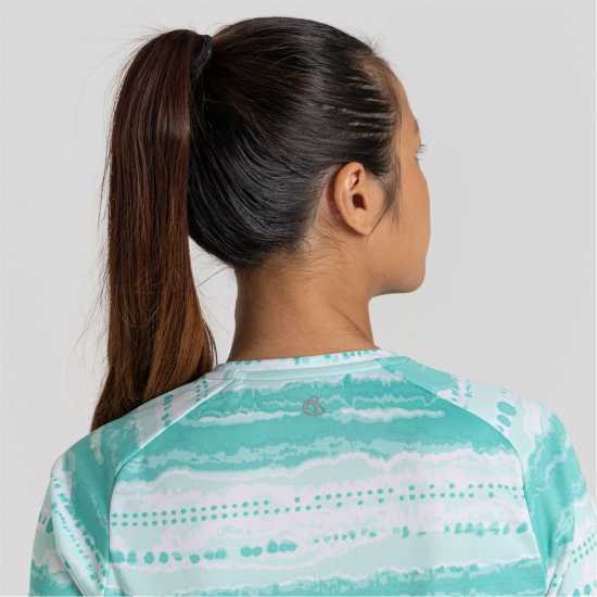 Craghoppers Crag Dynamic Pro Ss Ld99 Океанско зелено PT Дамски ризи и тениски