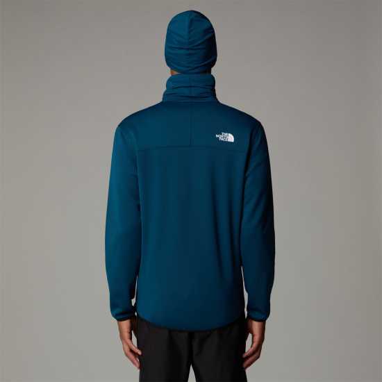 Мъжки Полар С Цип The North Face Crest Full Zip Fleece Mens Полунощно петрол Мъжки полар
