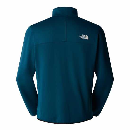 Мъжки Полар С Цип The North Face Crest Full Zip Fleece Mens Полунощно петрол Мъжки полар