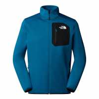 Мъжки полар Мъжки Полар С Цип The North Face Crest Full Zip Fleece Mens Mineral Ink Мъжки Полар С Цип The North Face Crest Full Zip Fleece Mens Mineral Ink Мъжки полар