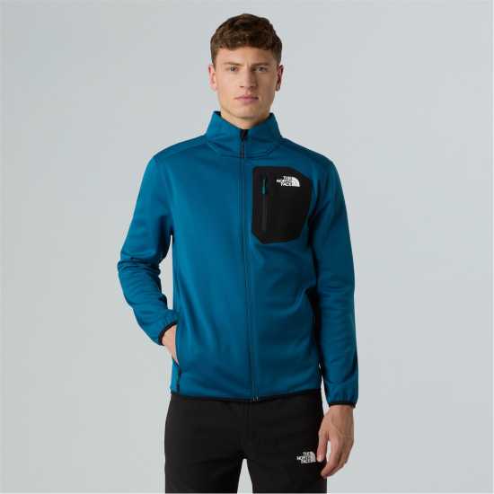 Мъжки Полар С Цип The North Face Crest Full Zip Fleece Mens Минерално мастило Мъжки Полар С Цип The North Face Crest Full Zip Fleece Mens Минерално мастило