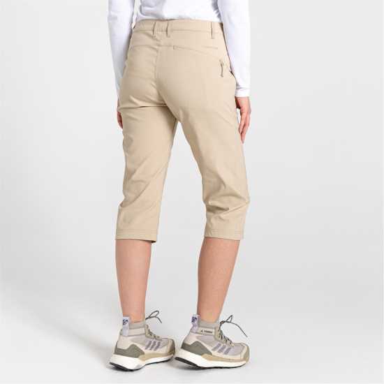 Craghoppers Women's Crag Kiwi Cropped Walking Shorts Пустинна пясък 