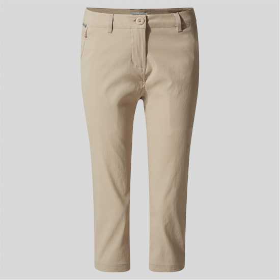 Craghoppers Women's Crag Kiwi Cropped Walking Shorts Пустинна пясък 