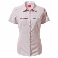 Craghoppers Crag Nl Adv Ss Shirt Ld99 Четка в лилаво Дамски ризи и тениски