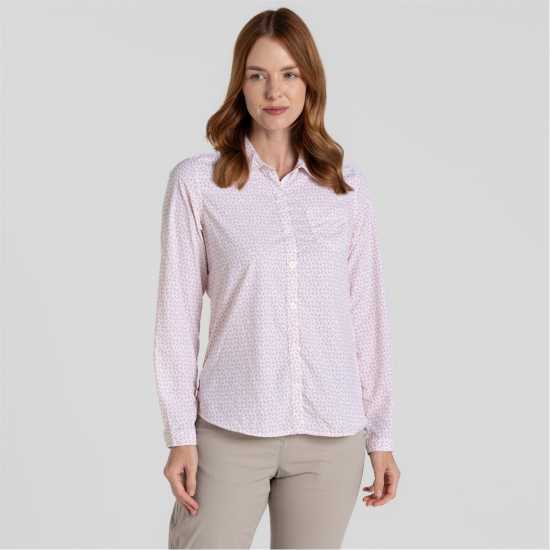 Дамски ризи и тениски Craghoppers Crag Nl Gisele Ls Ld99 КорсажПк Пр Craghoppers Crag Nl Gisele Ls Ld99 КорсажПк Пр Дамски ризи и тениски